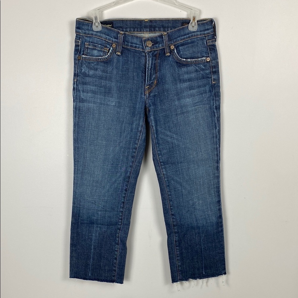 Citizens of Humanity Kelly Stretch Low Waist Cropped Jeans